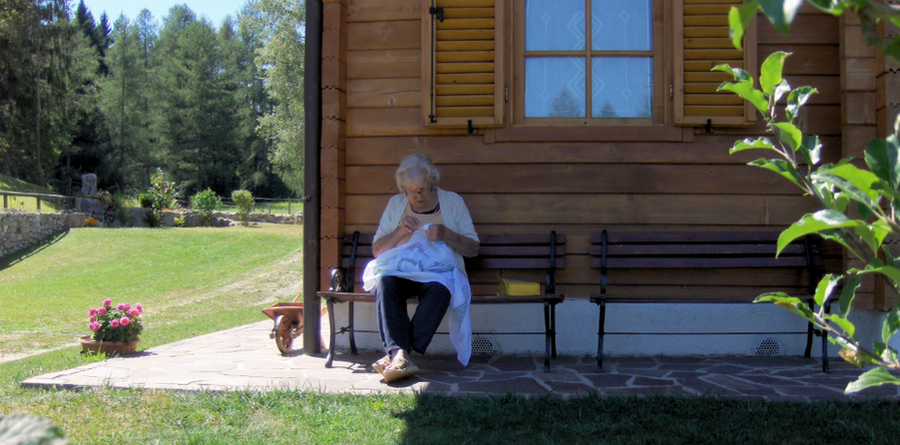 La nonna e il suo magico ricamo
